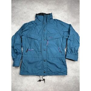 Vintage Solstice Jacket Mens Medium WS Gore-Tex Waterproof Hooded Parka 90s USA